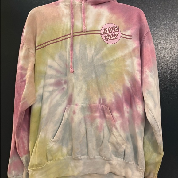 Jackets & Blazers - Santa Cruz Tie-Dye Hoodie